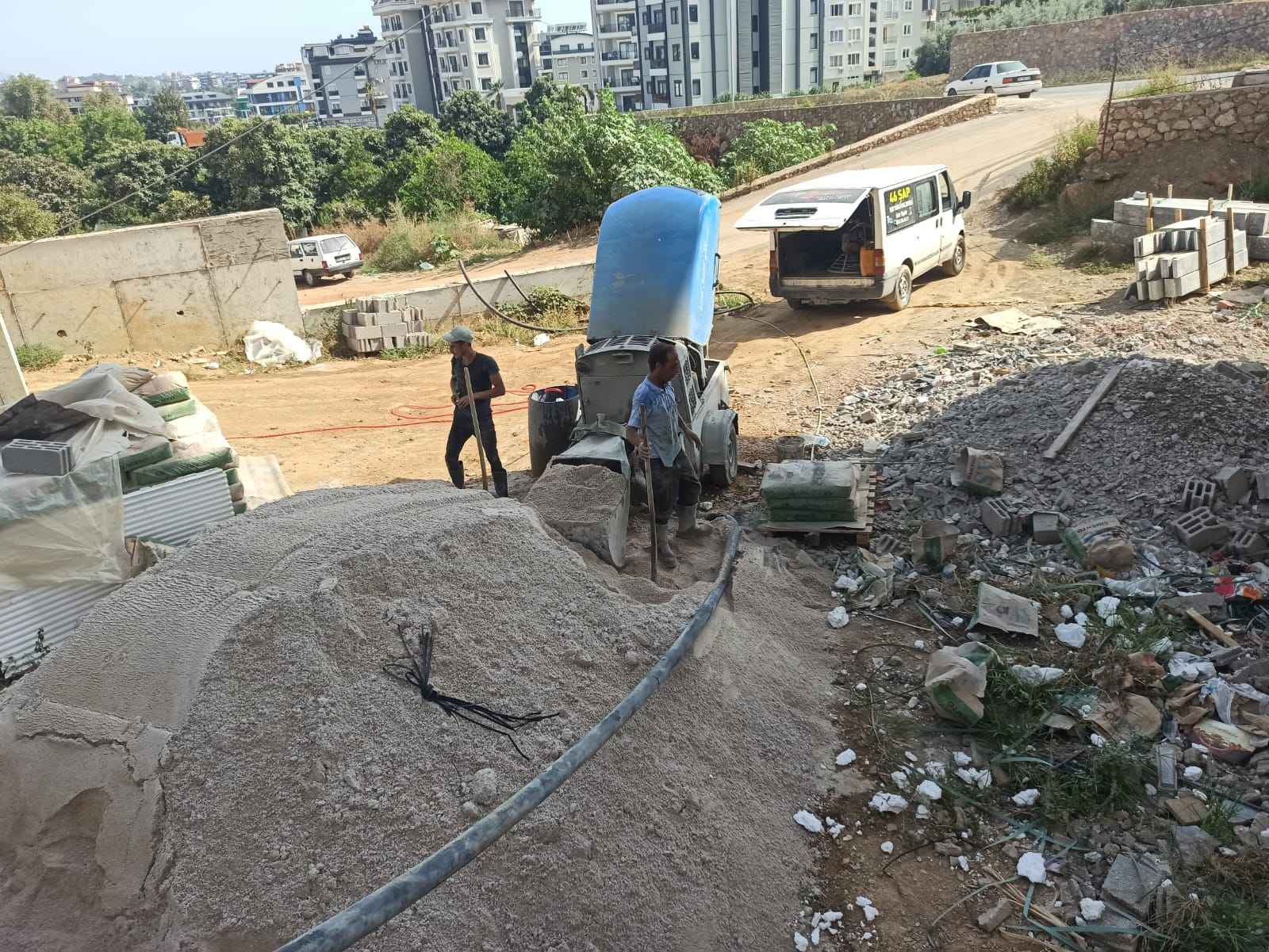 Manavgat Makinalı Şap - 46 Şap